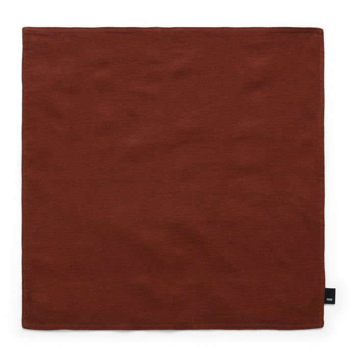 HAY Linen Kussenhoes 50 x 50 - Iron Red