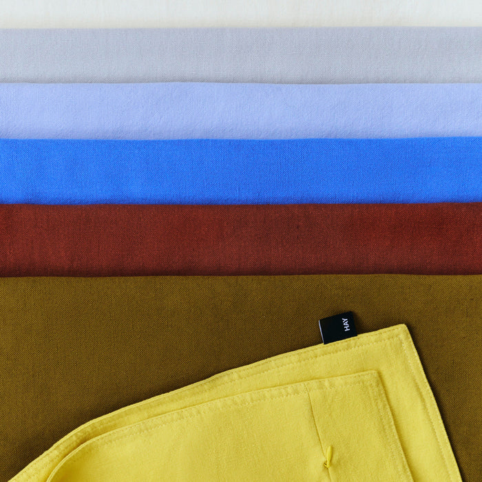 HAY Linen Kussenhoes 60 x 60 - Lemon Yellow