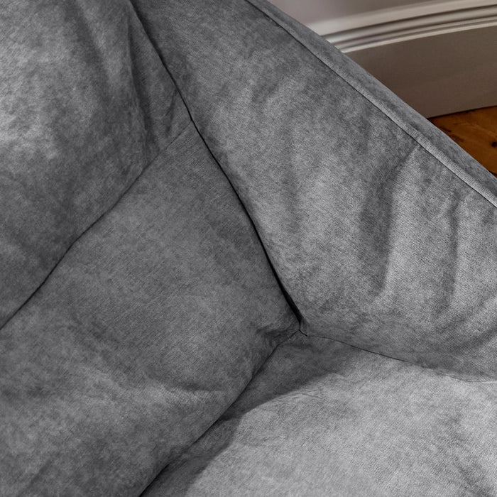 icon Cecilia 2-zitsbank - Zitzak - Chenille - Grijs