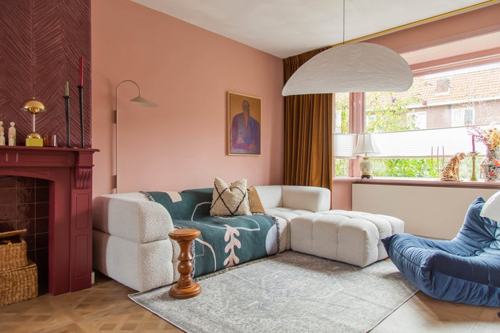 Interieur05 Vintage vloerkleed Ethel Groen|Blauw - 290 x 200 cm