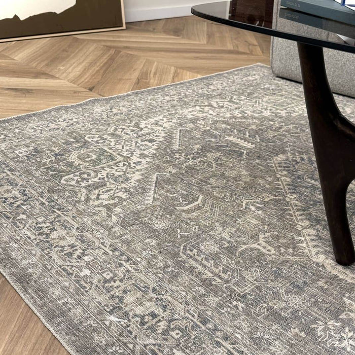 Interieur05 Vintage vloerkleed Ethel Groen|Blauw - 230 x 160 cm