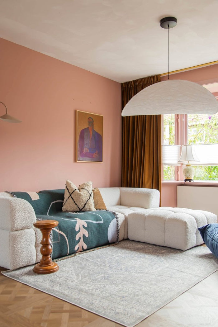 Interieur05 Vintage vloerkleed Ethel Groen|Blauw - 230 x 160 cm