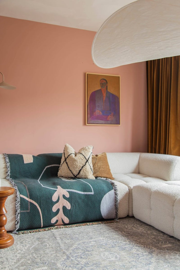 Interieur05 Vintage vloerkleed Ethel Groen|Blauw - 230 x 160 cm