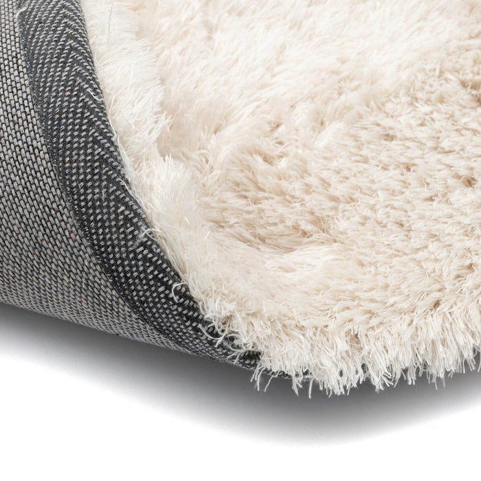 Hoogpolig vloerkleed Odelia beige|wit - Interieur05 - 330 x 240 cm