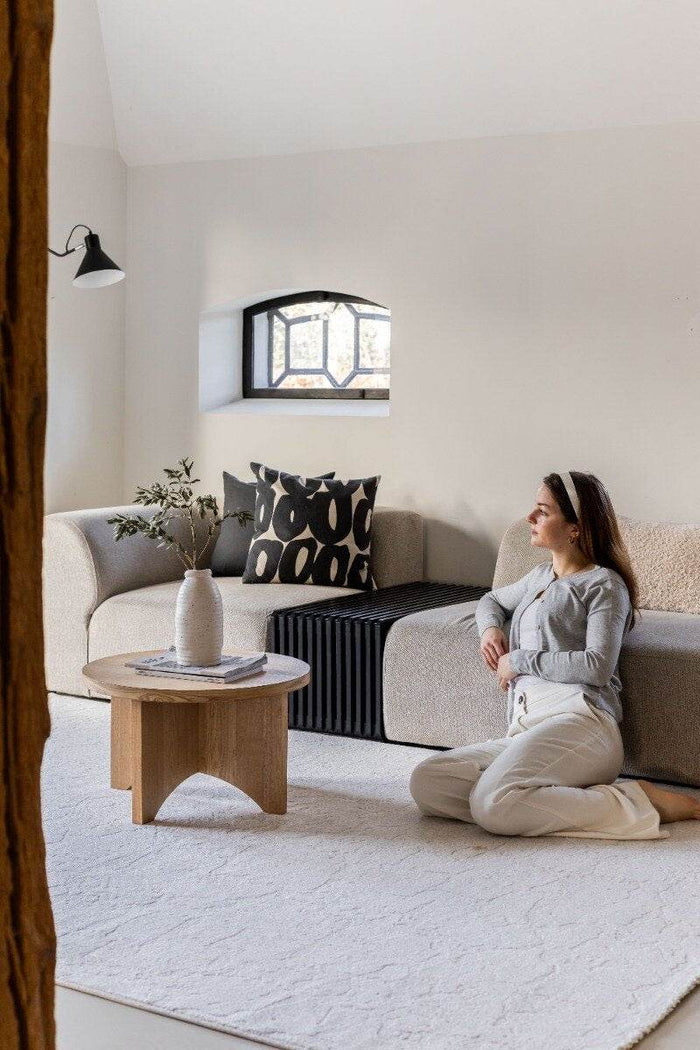 Interieur05 Vloerkleed Cairt Wit|Creme - 200 x 290 cm