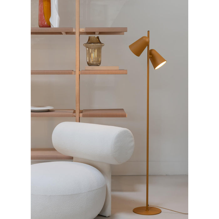 it's about RoMi Vloerlamp Salamanca - Geel - 28x28x145cm