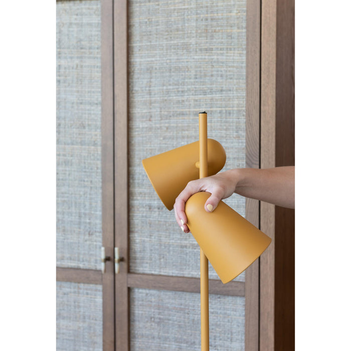 it's about RoMi Vloerlamp Salamanca - Geel - 28x28x145cm