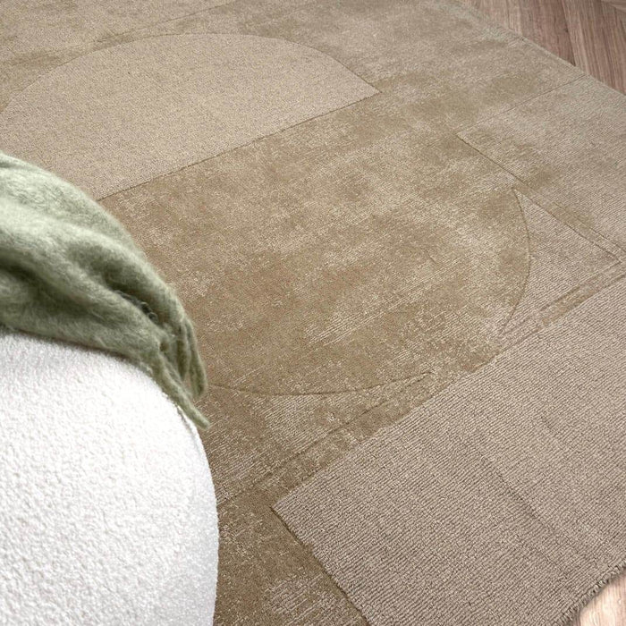 Wollen vloerkleed Twig beige|bruin - Interieur05 - 160 x 230 cm