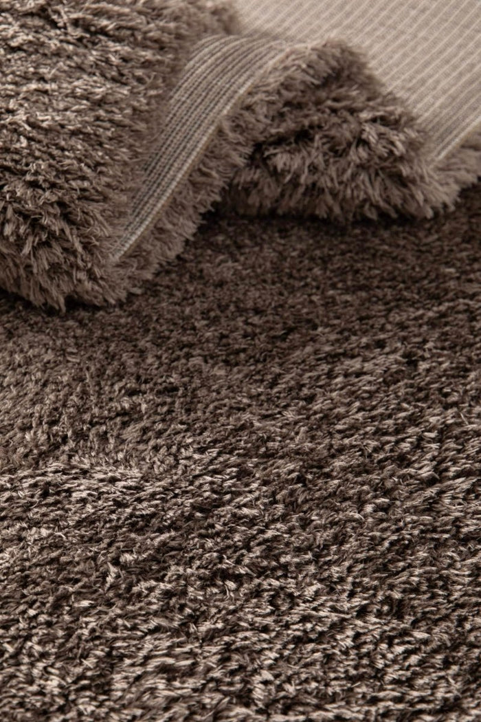 Interieur05 Hoogpolig vloerkleed Fender taupe - 160 x 230 cm