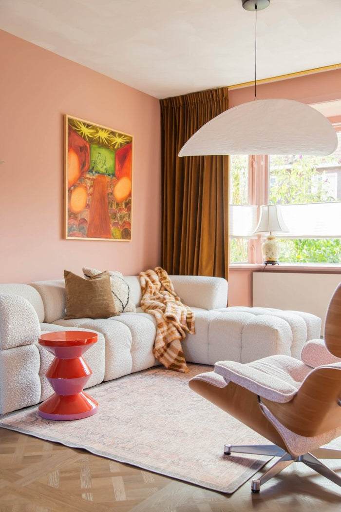 Interieur05 Vintage vloerkleed Sybil Groen|Beige - 290 x 200 cm