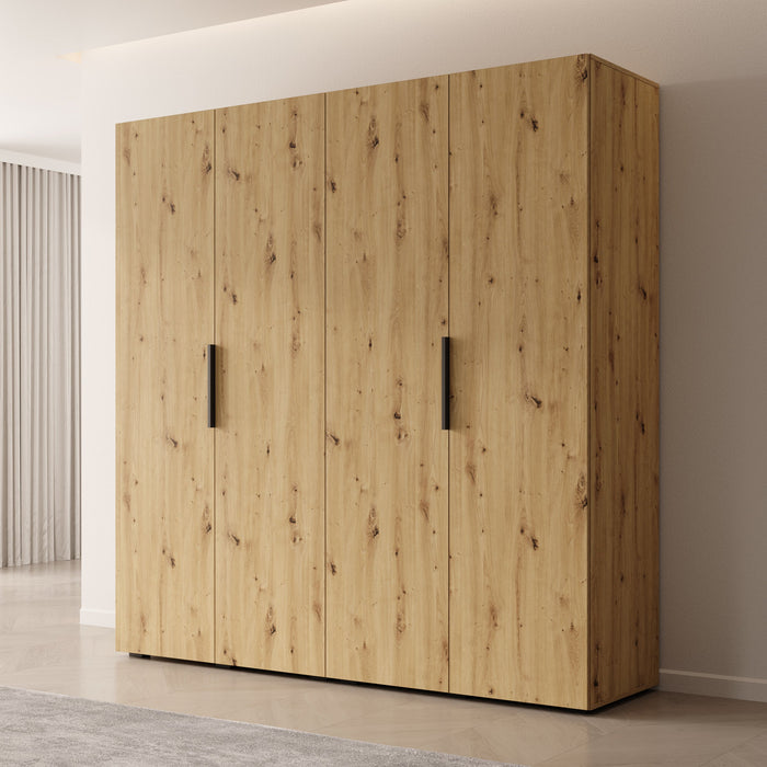 Meubella - Kledingkast Marquesa - Eiken - 200 cm