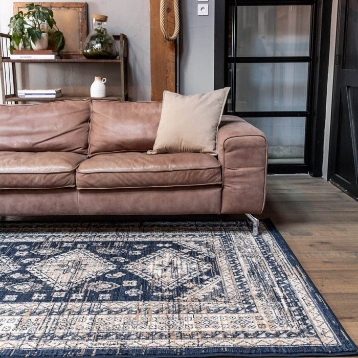 Interieur05 Vintage Vloerkleed Aila Blauw - 240 x 330 cm