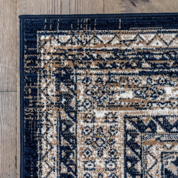 Interieur05 Vintage Vloerkleed Aila Blauw - 240 x 330 cm