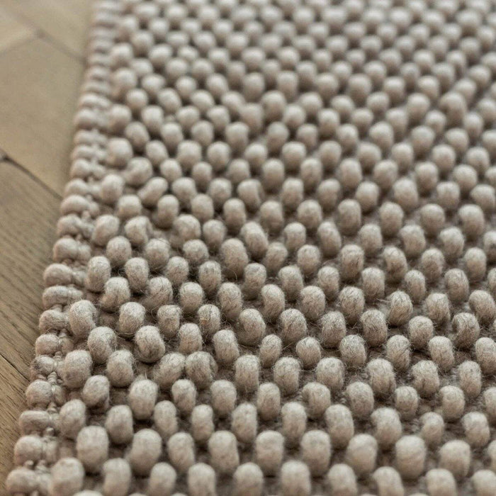 Interieur05 Wollen vloerkleed Lecco wit|beige - 160 x 230 cm