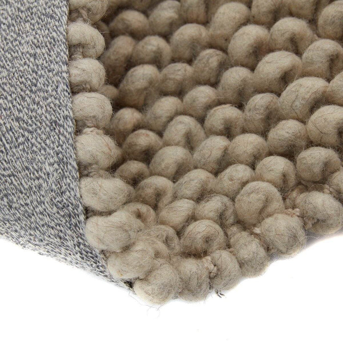 Interieur05 Wollen vloerkleed Lecco wit|beige - 160 x 230 cm