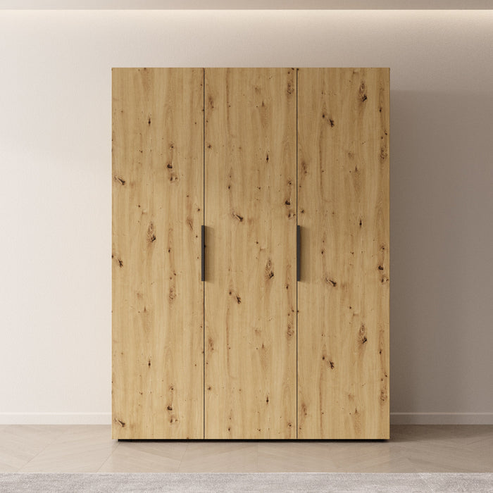 Meubella - Kledingkast Marquesa - Eiken - 150 cm