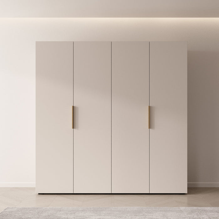 Meubella - Kledingkast Marquesa - Beige - 200 cm