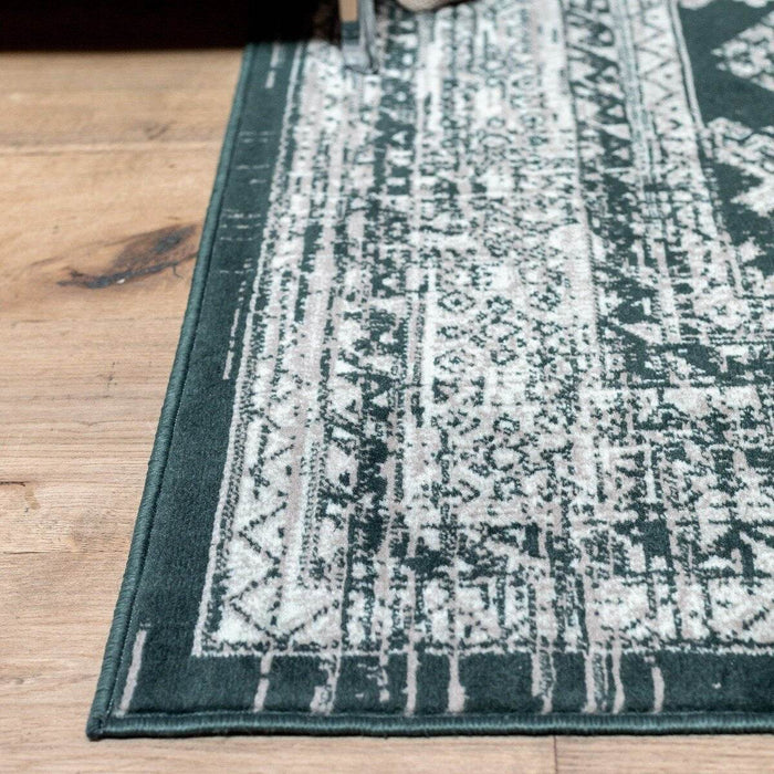 Interieur05 Vintage Vloerkleed Aila Groen - 240 x 330 cm