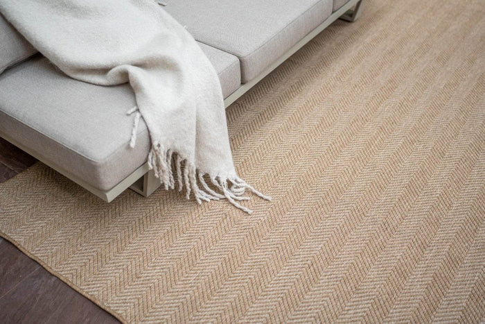 Interieur05 Jute buitenkleed Naturel ZigZag - 280 x 380 cm