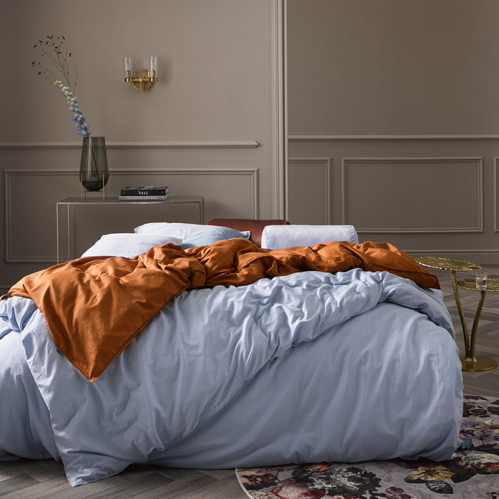 Essenza Minte Dekbedovertrek 240 x 220 cm - Ice Blue