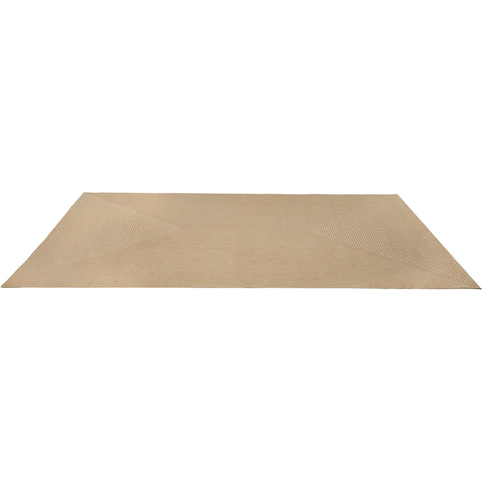 tectake® Gevlochten vloerkleed Vibe van jute, boho-stijl 200 x 290 cm