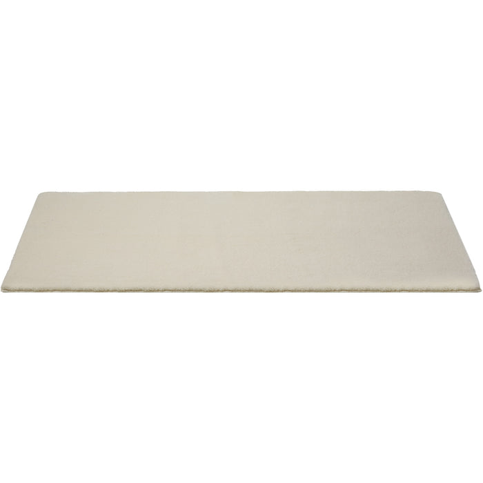 tectake® Kortpolig vloerkleed Soft Zone 80 x 150 cm - Beige