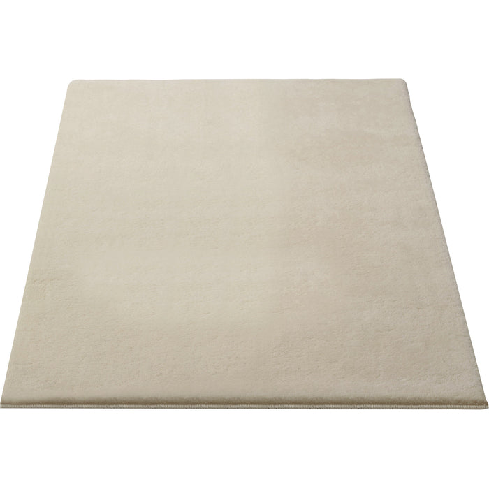 tectake® Kortpolig vloerkleed Soft Zone 80 x 150 cm - Beige