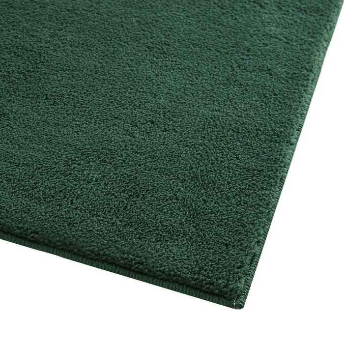 tectake® Kortpolig vloerkleed Soft Zone 160 x 230 cm - Groen