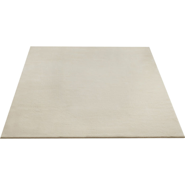 tectake® Kortpolig vloerkleed Soft Zone 200 x 290 cm - Beige