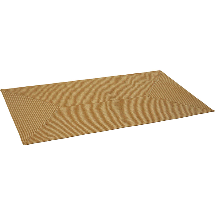 tectake® Gevlochten vloerkleed Raya in jute-look 80 x 150 cm - Bruin
