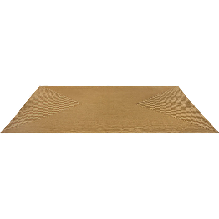 tectake® Gevlochten vloerkleed Raya in jute-look 200 x 290 cm - Bruin