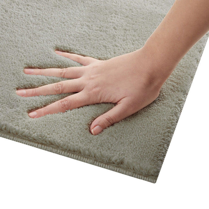 tectake® Kortpolig vloerkleed Soft Zone 120 x 170 cm - Zandkleur