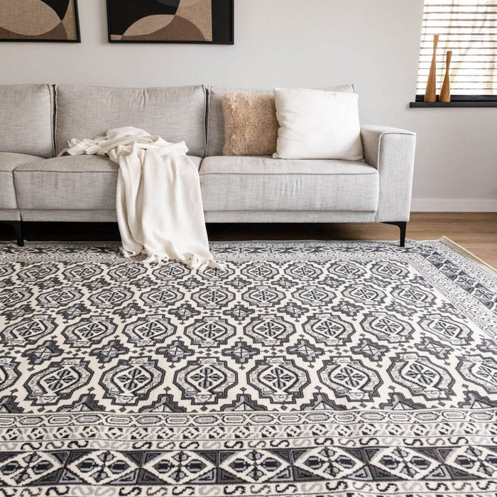 Vintage vloerkleed Marad Grijs|Antraciet Interieur05 - 320 x 235 cm