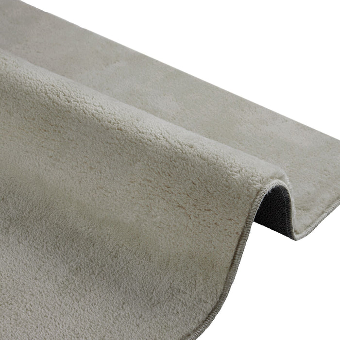 tectake® Kortpolig vloerkleed Soft Zone 60 x 110 cm - Zandkleur