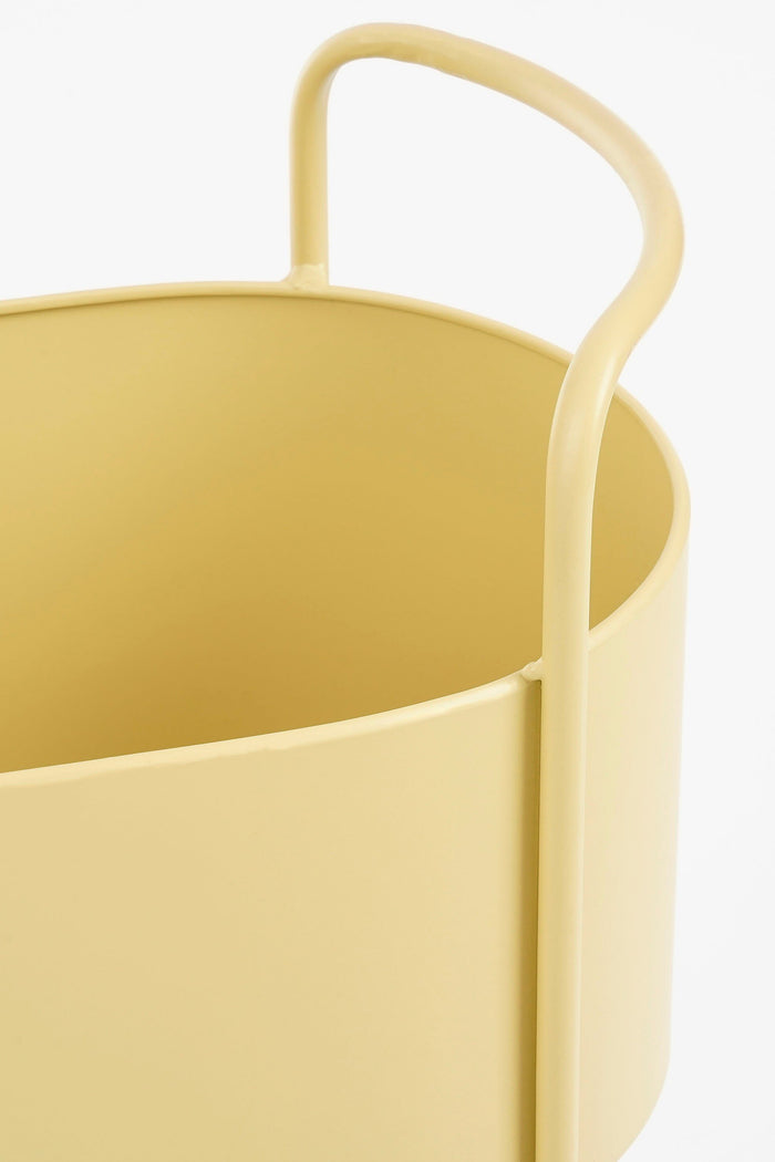 Mica Decorations Moritz Bloempot - L55 x B24 x H65 cm - Beige