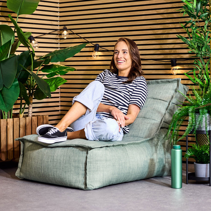 icon Dolce Lounge Zitzak - Binnen en Buiten - Saliegroen