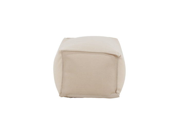 Rebellenclub Fichi Loungekussen Hocker - Beige