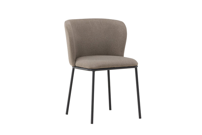 Rebellenclub Ika Eetkamerstoel - Set van 2 - Taupe
