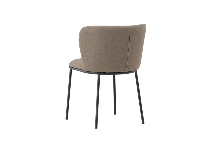 Rebellenclub Ika Eetkamerstoel - Set van 2 - Taupe