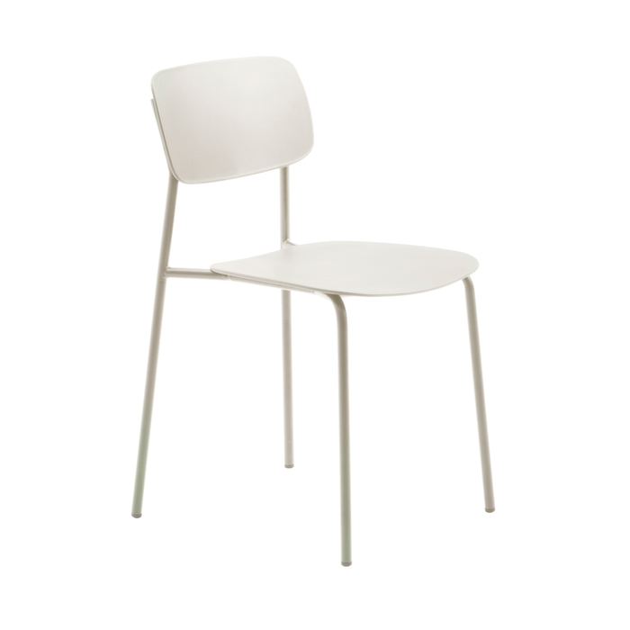 Rebellenclub Strom Eetkamerstoel - Set van 4 - Greige