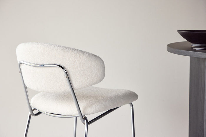 Rebellenclub Otti Eetkamerstoel - Set van 2 - Wit