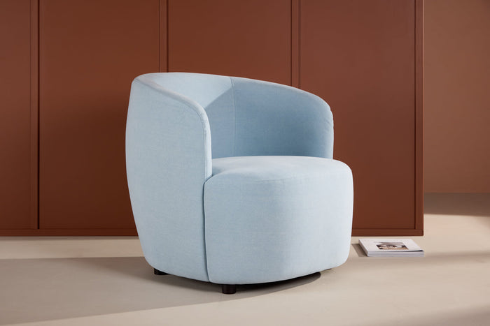 Rebellenclub Lonio Fauteuil - Lichtblauw