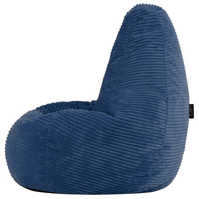 icon Dalton Kinderzitzak - Ribfluweel - Denimblauw