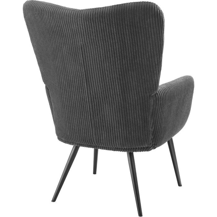 tectake® Fauteuil Hygge gestoffeerd, ergonomisch, draagkracht 150 kg