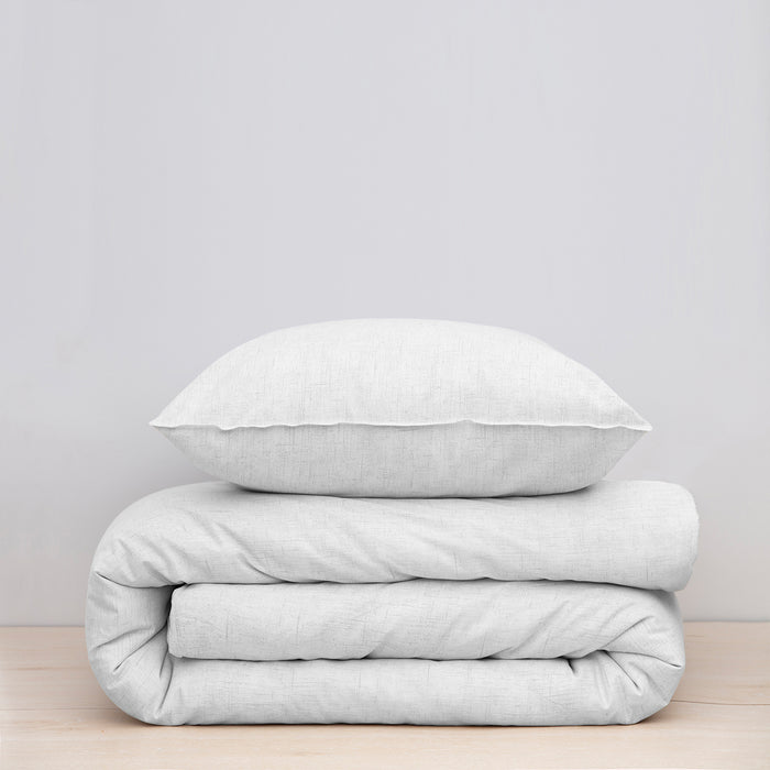 Damai Ebba Dekbedovertrek 200 x 200/220 cm - Off-White