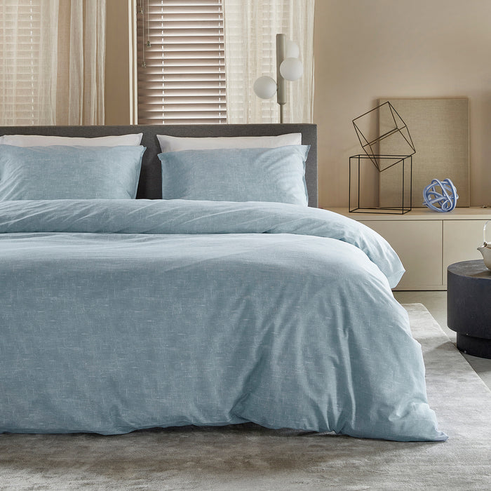 Damai Ebba Dekbedovertrek 240 x 200/220 cm - Soft Blue