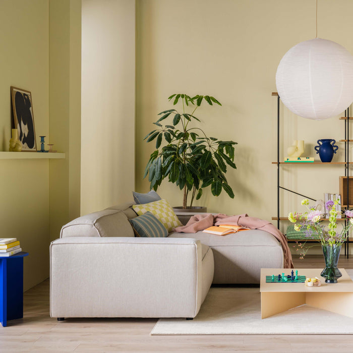 by fonQ Chunky Hoekbank met Chaise Longue Rechts - Beige