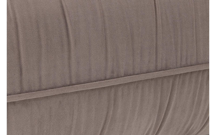 Goossens Gestoffeerd Bedframe Milano - 140 x 220 - Paris khaki -