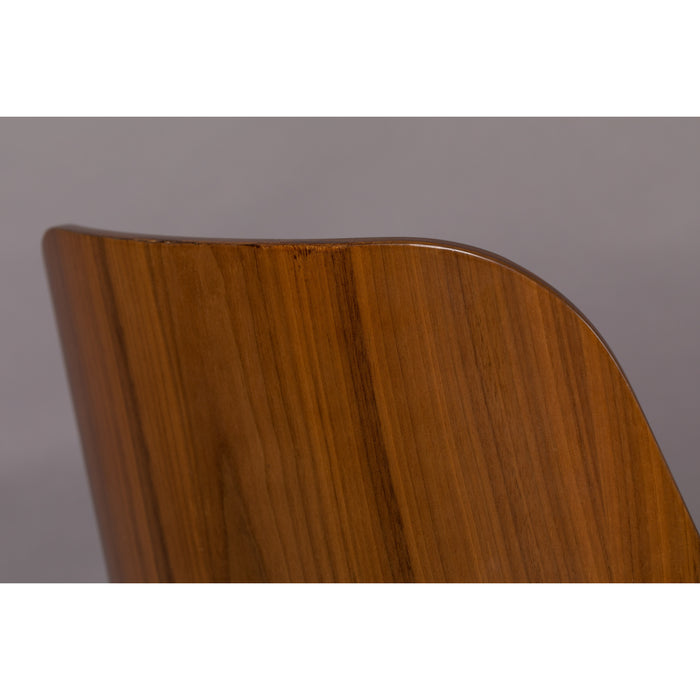 Dutchbone Chaya Stoel - Set van 2 - Bruin