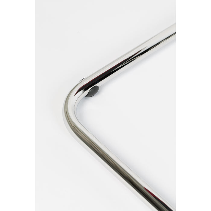 Zuiver Ridge Rib Stoel Rood - Set van 2